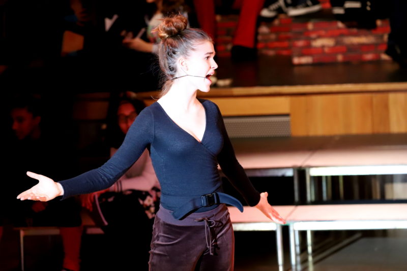 Sabina Curtis Green (pictured here in FAME) achieved 10 x Grade 9s