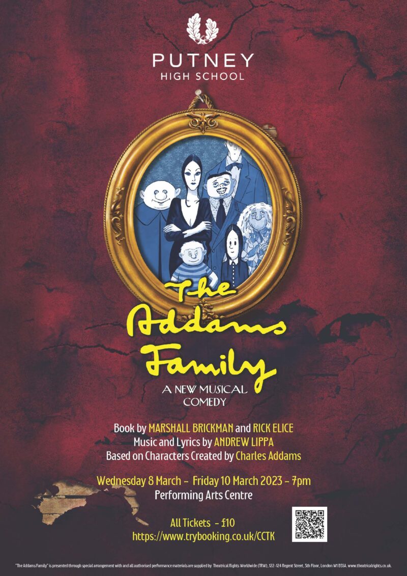 'The Addams Family' - A musical comedy